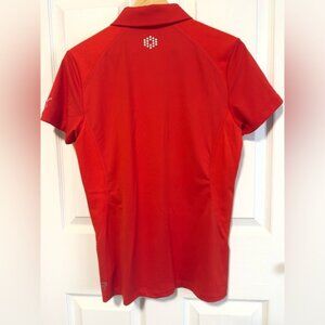 Puma Golf Polo Women Sz M Orange